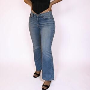 2000s DKNY Soho Bootcut Mid Rise Stretch Denim Jeans Size 8R